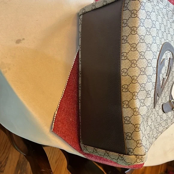 Brown tote - Picture 2 of 9